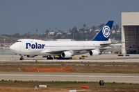 N450PA @ LAX - Polar Air Cargo N450PA taxiing after arriving on RWY 24R from Incheon Int'l (RKSI) - Seoul, Korea. - by Dean Heald