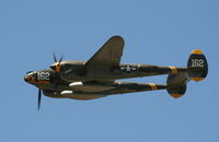 N138AM @ KYIP - Warbird: One of only two flyable P-38s
