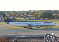 D-AIFD @ DTW - Lufthansa surprised us and brought in an A340 instead of the usual A330
