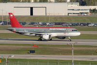 N364NW @ DTW - old colors