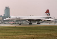 G-BOAA @ DTW - Concorde