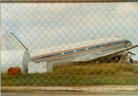 N1698M @ MFE - In Customs impound yard McAllen, TX - Formet Southern Air Transport - Trans Continental Airlines - Century Airlines