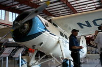 N105W @ FA08 - Lockheed Vega with owner Kermit Weeks
