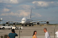 F-WWJB @ MCO - people turn out to see A380