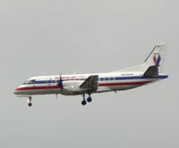 N236AE @ DFW - Rainy day at DFW - Landing 18R