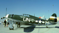 N3395G @ KLSV - P-47 NX3395G at Nellis AFB - by Pete Hughes