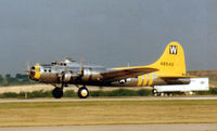 N3701G - B-17 Chuckie - Departing Meacham Field - by Zane Adams