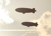 N2A @ DAB - Goodyear and Direct TV blimp