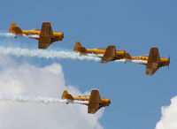 C-FRZW @ YIP - Formation of Canadian Harvards