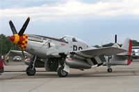 N551J @ YIP - Jack Roush's P-51D Gentleman Jim