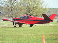 N12711 @ KTHA - Beechcraft K35 Bonanza at Beechcraft Heritage Museum, Tullahoma Regional Airport