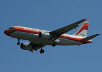 N742PS @ TPA - US Airways PSA Retro colors A319