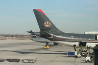 JY-AIC @ DTW - A birthday present, finally getting the Royal Jordanian A340-200 at DTW
