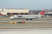 N787NC @ DTW - Northwest DC-9-51
