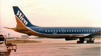 N906R @ DFW - WIEN Air DC-8 ast DFW