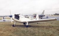 G-ARWB @ EGLF - De Havilland Canada DHC-1 Chipmunk at Farnborough International 1980