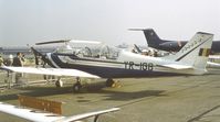 YR-IGB @ EGLF - IAR 825TP Triumf at Farnborough International 1982