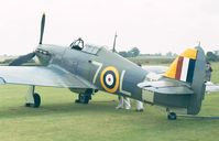 G-BKTH @ EGTH - Hawker Sea Hurricane IB of the Shuttleworth Collection at the 1998 Shuttleworth Pageant