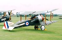 G-EBKY @ EGTH - Sopwith Pup of the Shuttleworth Collection at the 1998 Shuttleworth Pageant