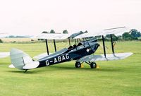 G-ABAG @ EGTH - De Havilland D.H.60G Gipsy Moth of the Shuttleworth Collection at the 1998 Shuttleworth Pageant