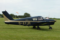 G-AYJR @ EGTB - Visitor to 2009 AeroExpo at Wycombe Air Park - by Terry Fletcher