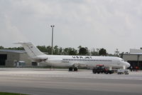 N215US @ KPGD - Douglas DC-9-32