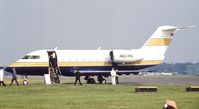 N637ML @ EGLF - Canadair CL-600 Challenger at Farnborough International 1982