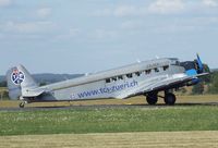 HB-HOY @ EDKB - CASA 352 A-3 (license built Junkers Ju 52/3m) of JuAir at the Bonn-Hangelar centennial jubilee airshow