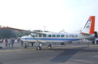 D-FDLR @ EDDK - Cessna 208B Grand Caravan of the DLR at the DLR 2009 air and space day on the side of Cologne airport