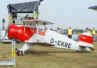 D-EKRE @ EDKB - Bücker (Doflug) Bü 133C Jungmeister at the Bonn-Hangelar centennial jubilee airshow