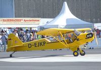 D-EJKP @ EDKB - Piper J3C-65 Cub at the Bonn-Hangelar centennial jubilee airshow #