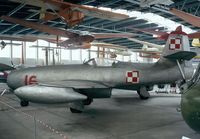 16 - Yakovlev Yak-23 FLORA of the polish air force at the Muzeum Lotnictwa i Astronautyki, Krakow