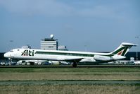 I-DAVB @ EHAM - This Alitalia MD-82 was temporarily in use with ATI. - by Joop de Groot