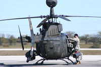 90-00353 @ JWY - US Army OH-58D at Midway Airport (Midlothian, TX)