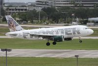 N929FR @ TPA - Frontier Larry the Lynx A319