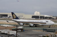 9V-SFN @ KLAX - Boeing 747-400F