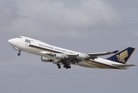 9V-SFN @ KLAX - Boeing 747-400F