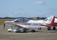 G-GMKE @ EGSU - Robin HR.200/120B at Duxford airfield
