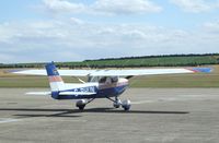G-PHUN @ EGSU - Cessna (Reims) FRA150L at Duxford airfield