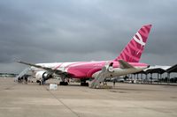 N610DL @ MTC - pink plane