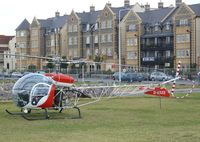 G-BAXS - Bell 47G-5 at the 2010 Helidays on the Weston-super-Mare