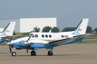 N16 @ AFW - FAA King Air at Alliance Airport, Fort Worth, TX