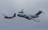 98-0055 @ LAL - C-17 and C-7 heritage flight