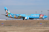 N318AS @ DFW - Alaska Airlines Disney Special at DFW Airport