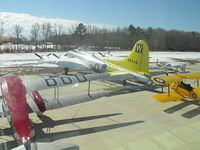 N3701G @ 42VA - Parked in the sun with the snow melting at VA Beach Airport. - by Terry L. Swann