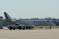 N700FA @ GKY - At Arlington Municipal - in town for Super Bowl XLV