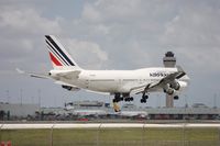 F-GITH @ MIA - Air France 747-400