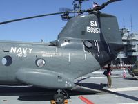 150954 - Boeing-Vertol HH-46D Sea Knight on the flight deck of the USS Midway Museum, San Diego CA