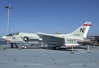 147030 - Vought F-8K Crusader on the flight deck of the USS Midway Museum, San Diego CA