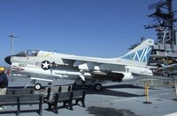 154370 - LTV A-7B Corsair II on the flight deck of the USS Midway Museum, San Diego CA